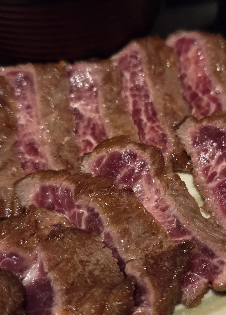 예약 후 안내받은 후라토식당 테이블