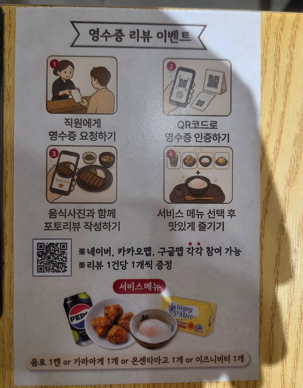 Sign explaining how to best enjoy gyukatsu