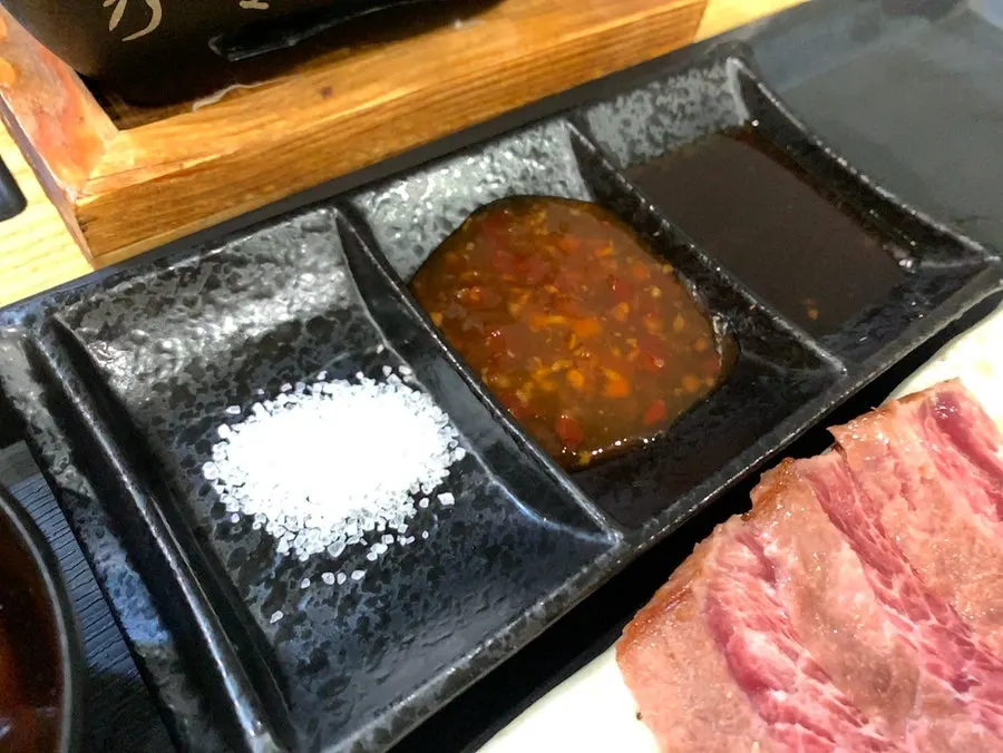 후라토식당 기본 반찬 구성