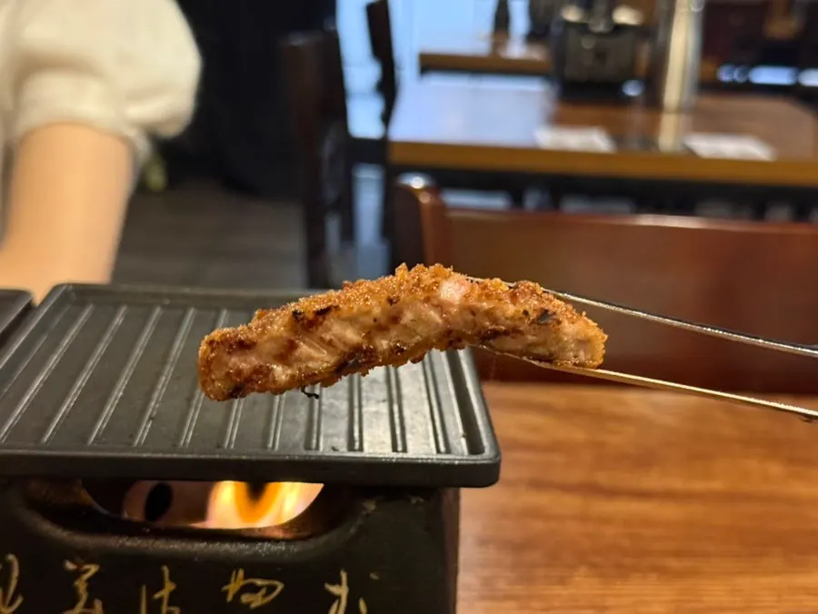 규카츠와 함께 나온 밑반찬