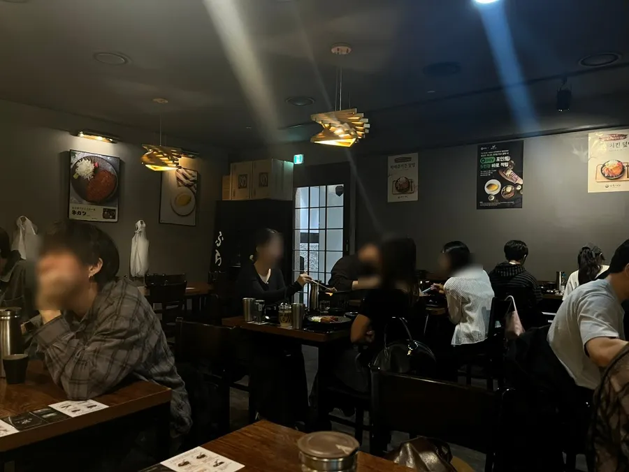 Final spread alternating between gyukatsu and steak
