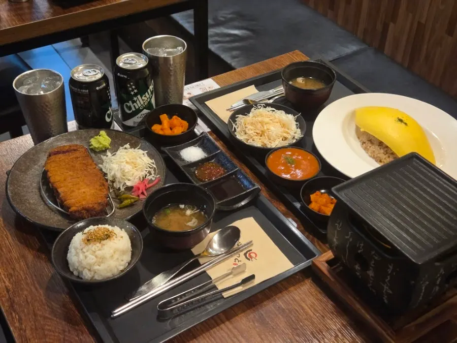 파이낸스타워 3층 후라토식당 전경