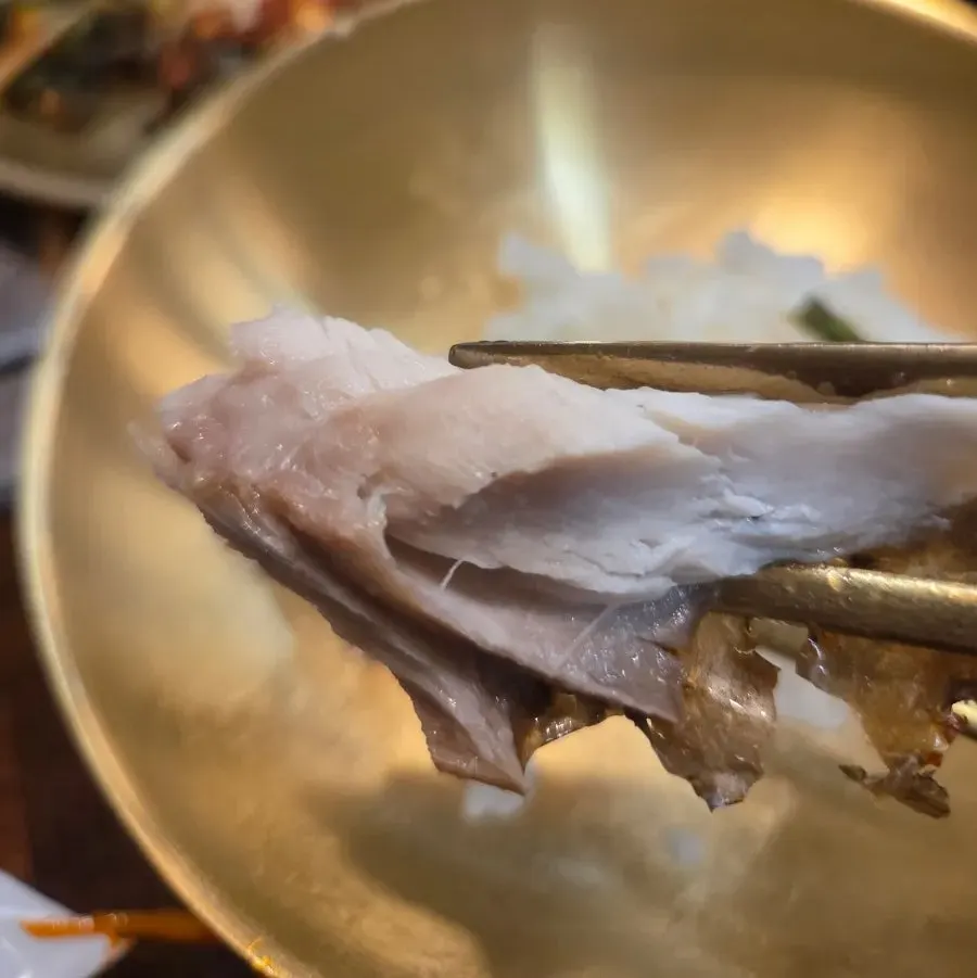チャプチェを入れた石釜ご飯