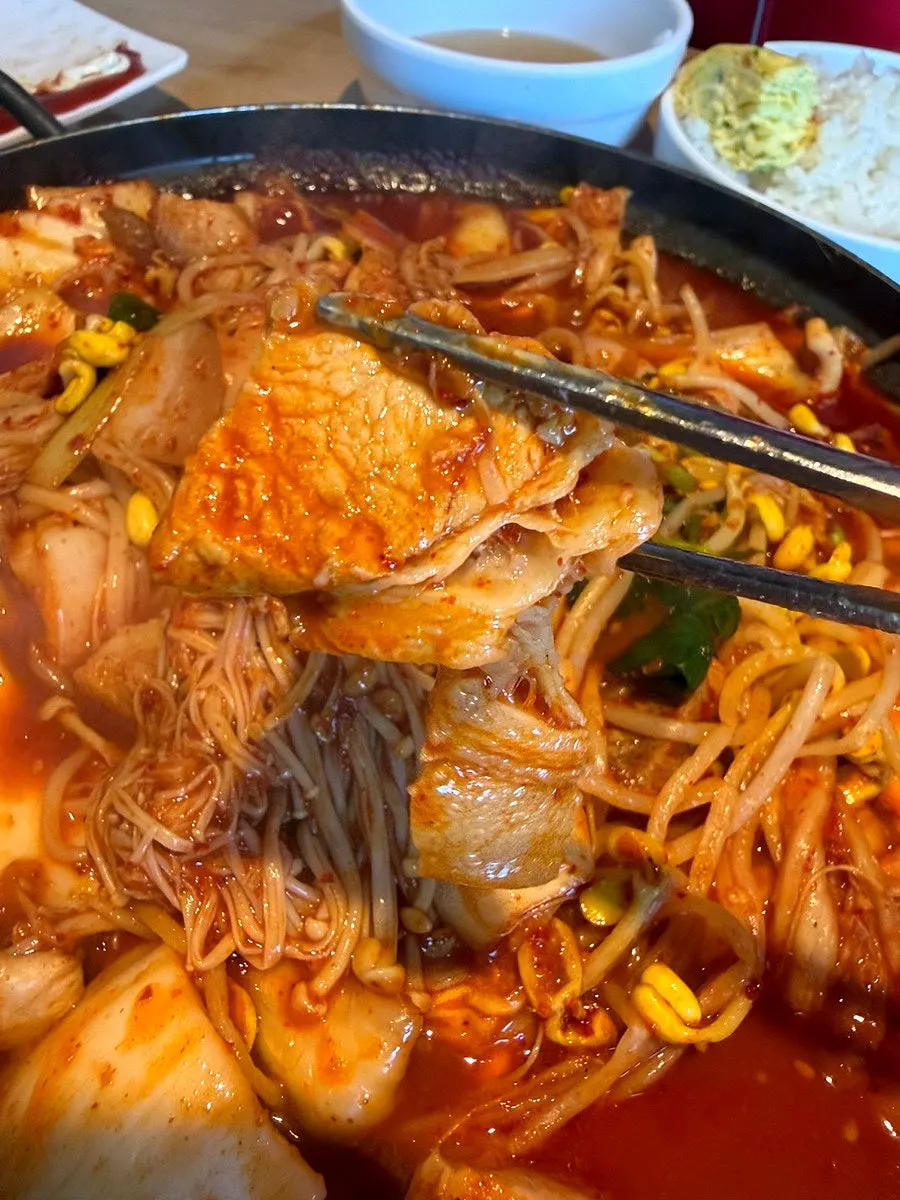 양념이 스며든 팽이버섯