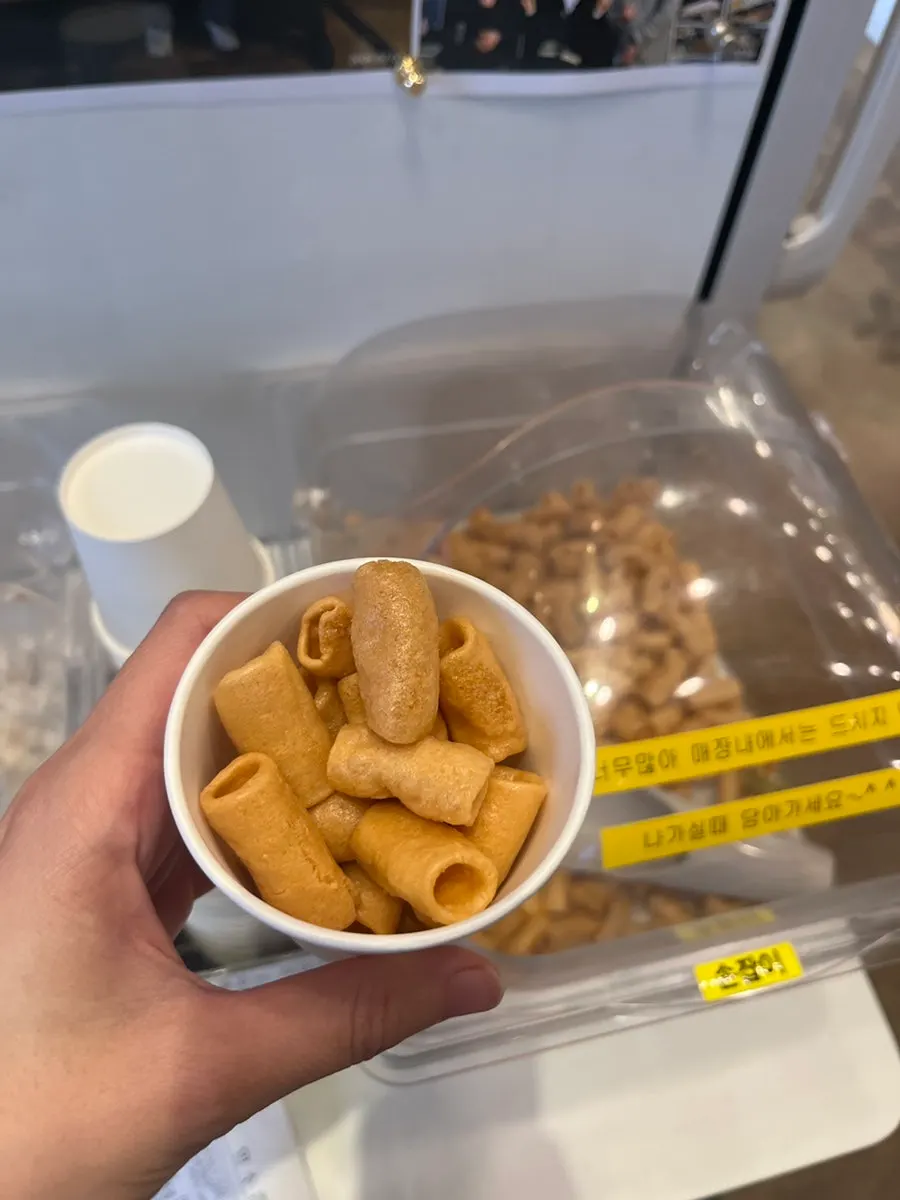 離開時準備的飯後咖啡與餅乾