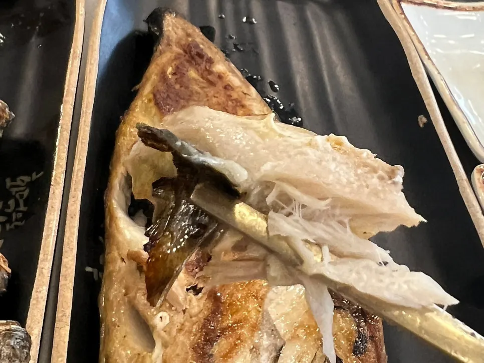 바삭하게 구워진 영광굴비
