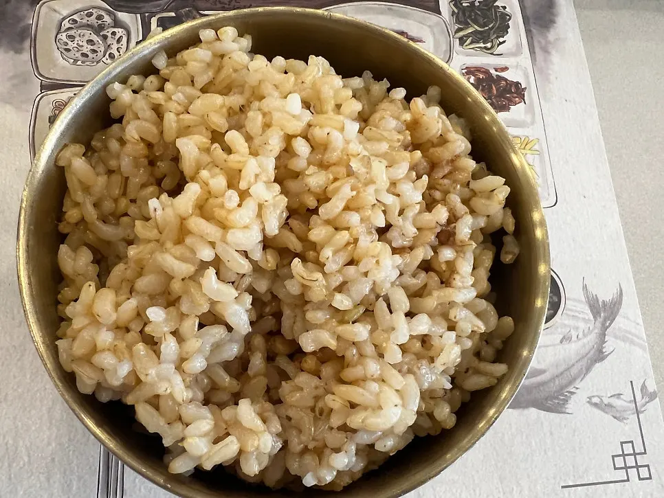 시래기 된장국과 밥