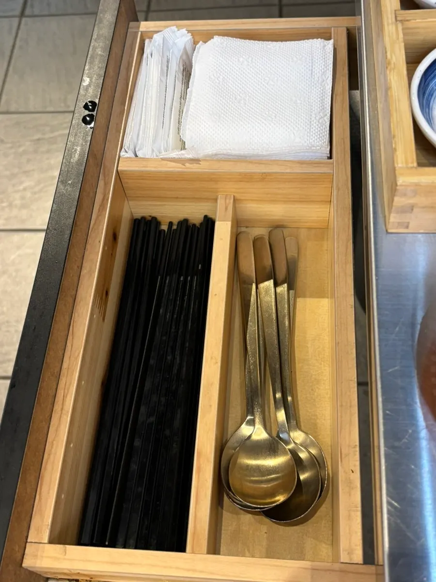 Ordering tablet placed at each table