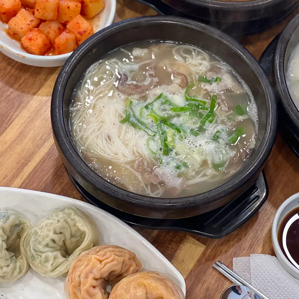 家人點的湯飯套餐