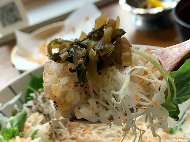 반도 줄지 않은 회덮밥 특 쟁반