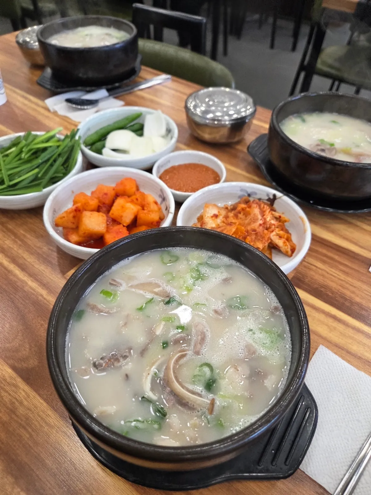 평안도식당 화정점 순대국 한 상