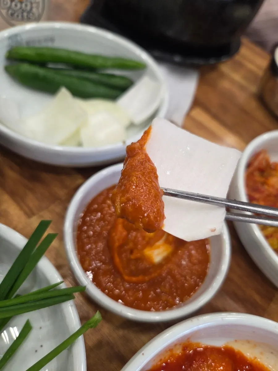 평안도식당 화정점 국밥 상차림