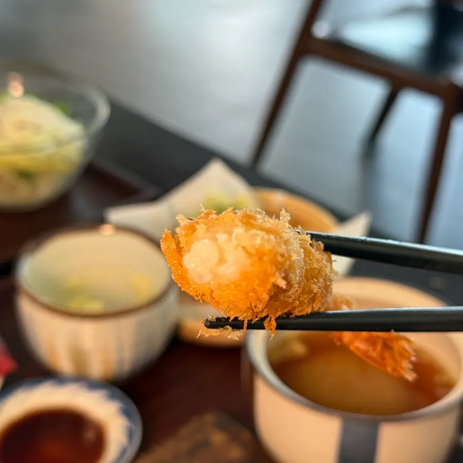 Thick sweet pumpkin tempura