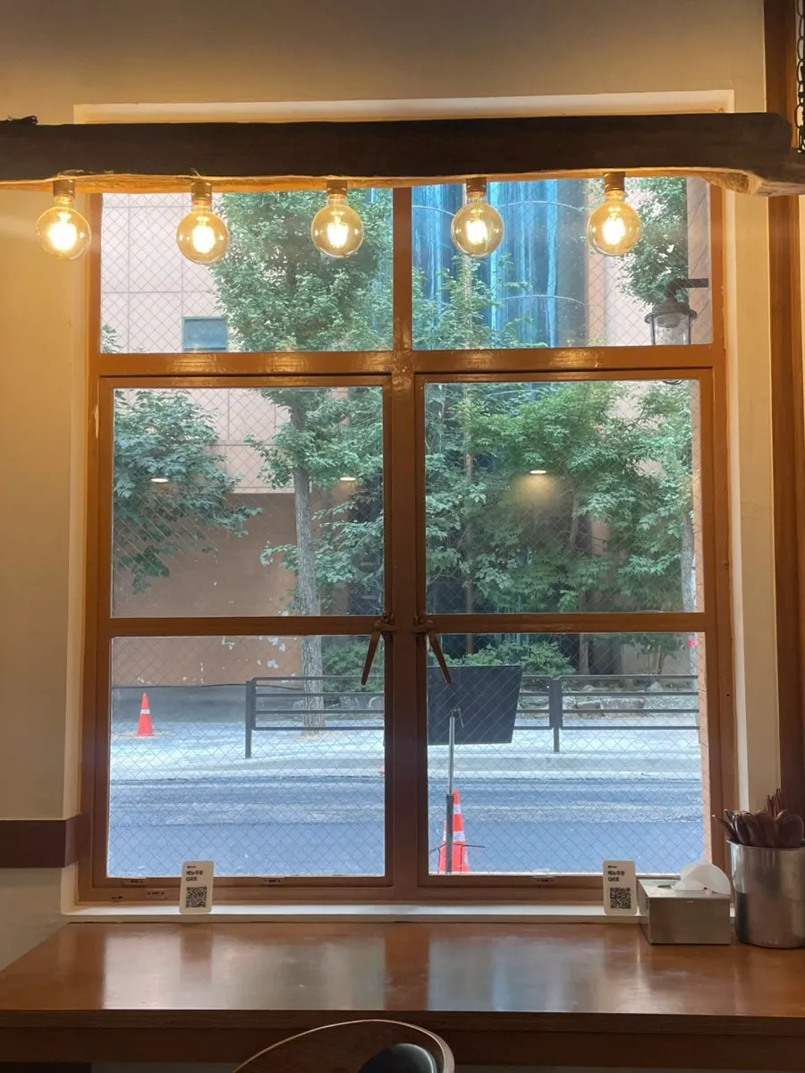 Interior decor details of the store