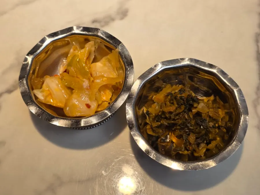 Tangy seasoned side dishes