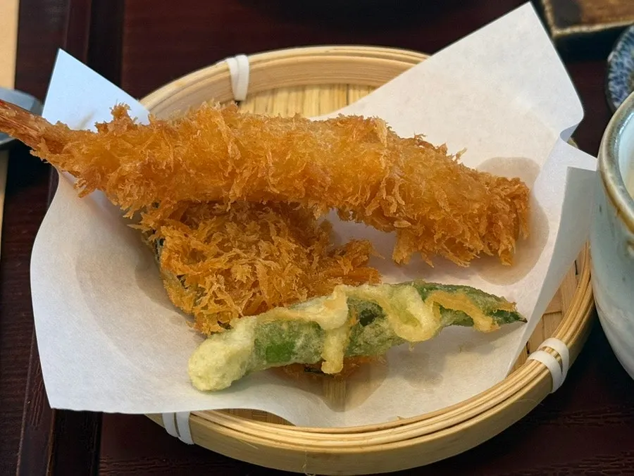 Sushi and side dishes served as a full set meal