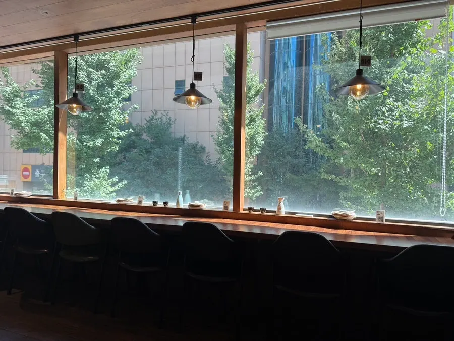 Single seating good for eating alone at Min Cook Dasima