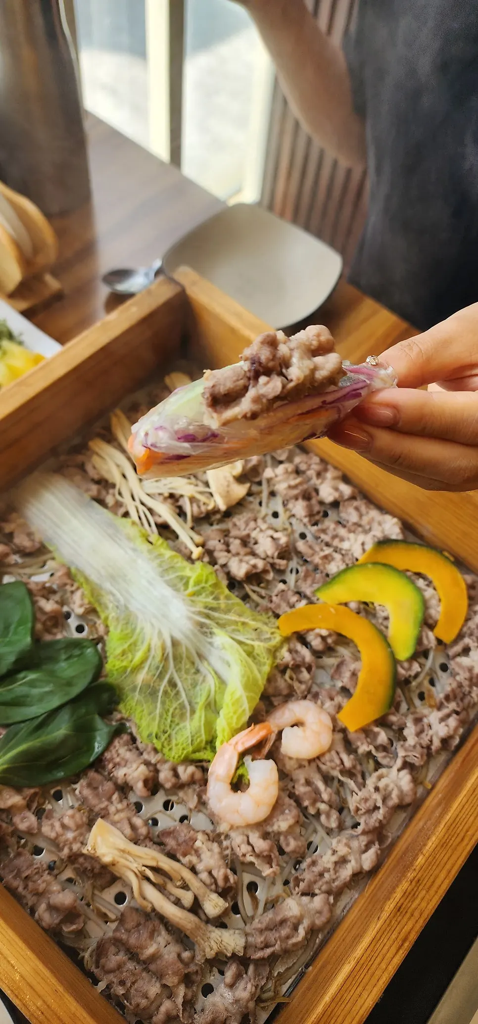 편백회관 편백찜 한 판