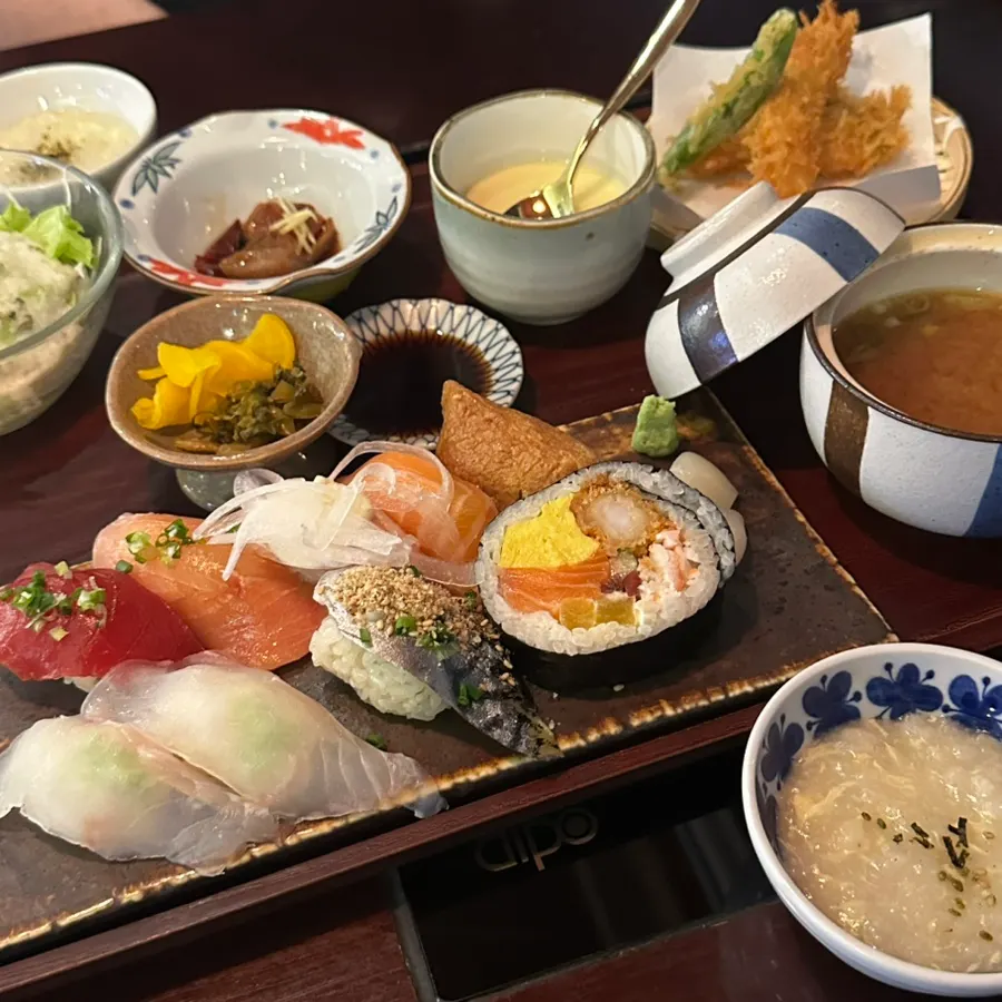 화정맛집민쿡다시마 초밥 식사