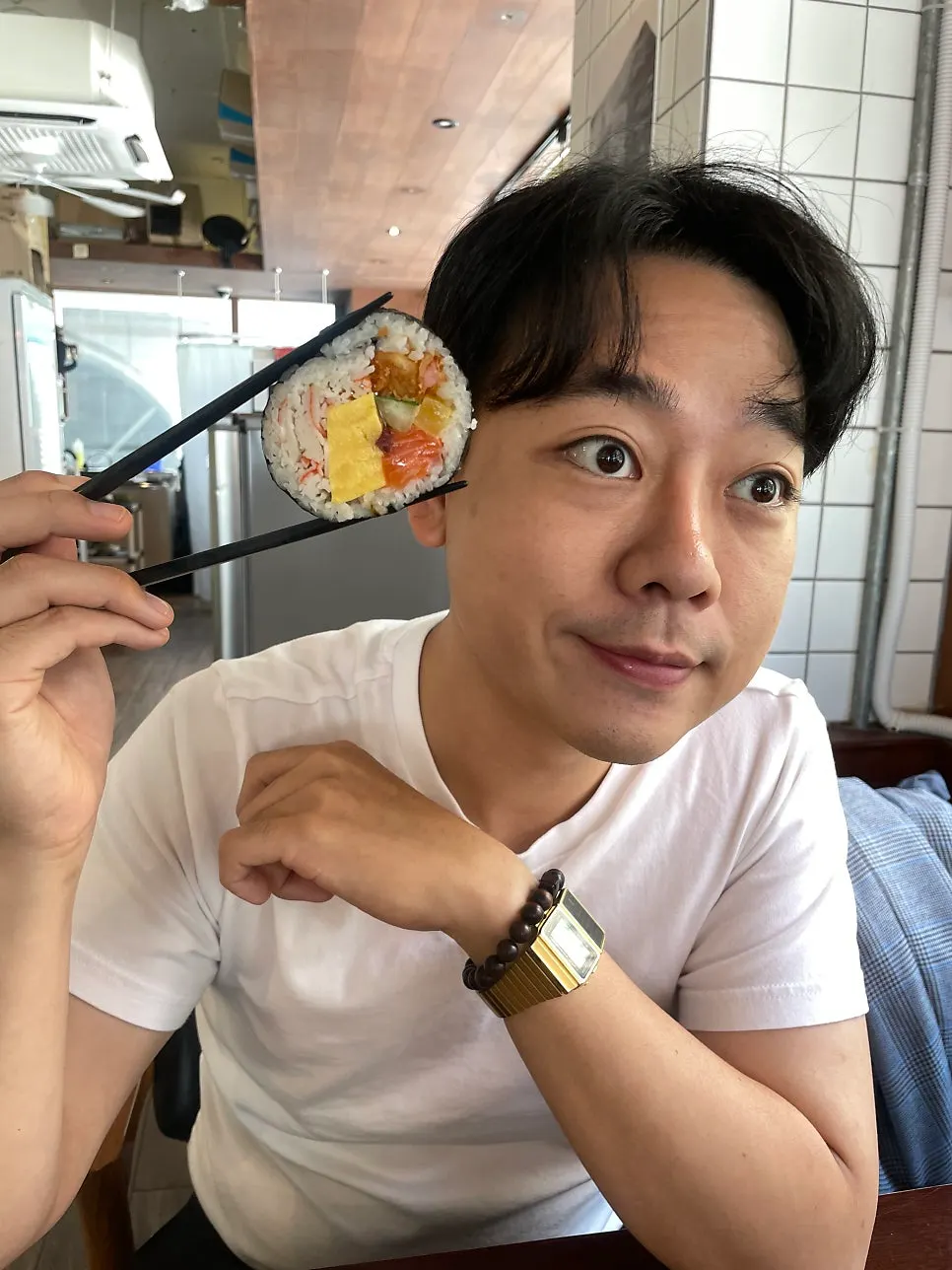두툼한 횟감의 초밥