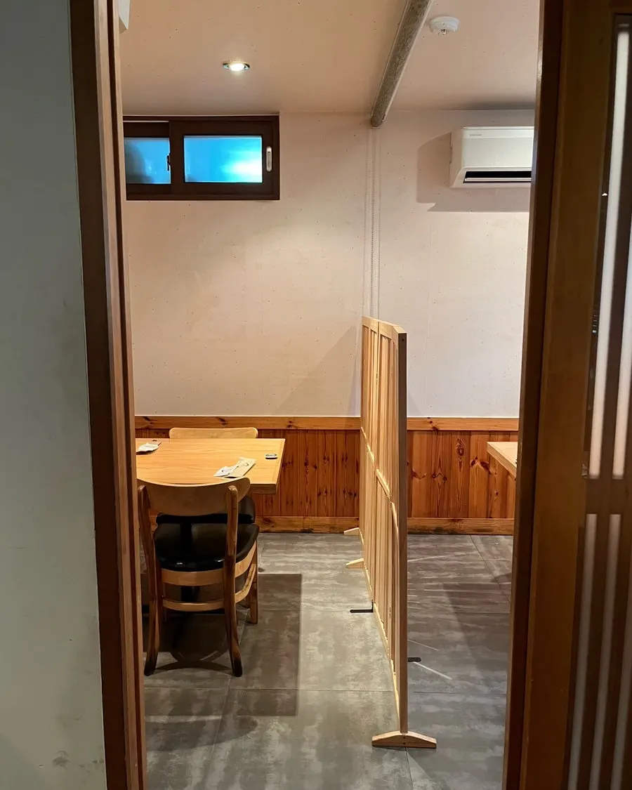 Clean Japanese restaurant interior