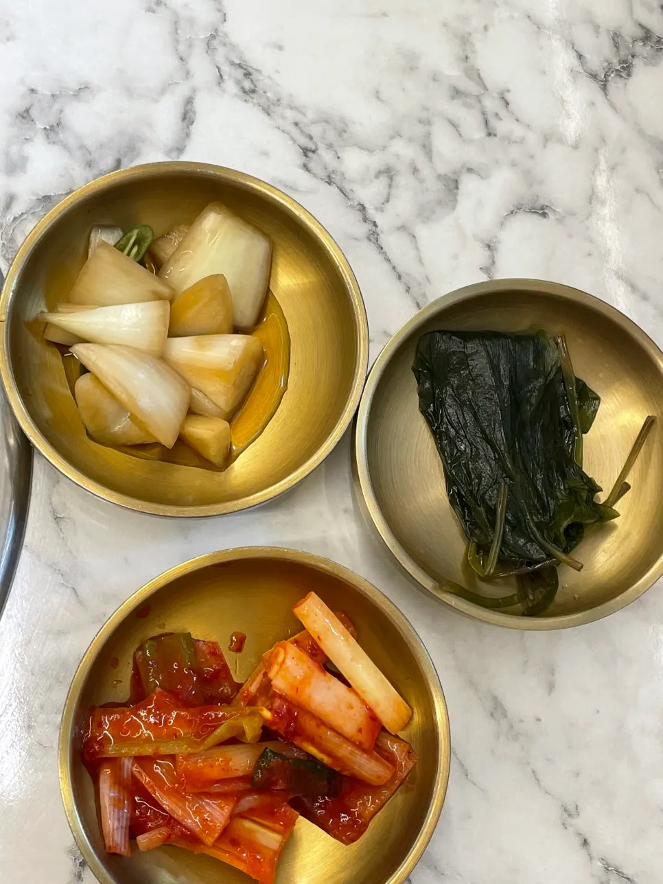 황곱 검단신도시점 기본 반찬 상차림