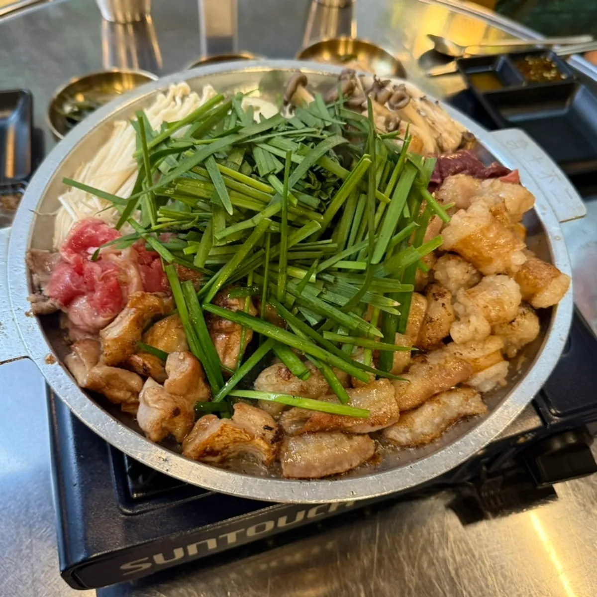 Signature grilled gopchang photo from Hwang Gop Magoknaru Branch