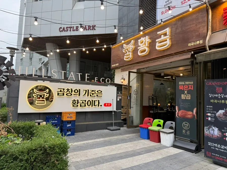 Visit photo of Hwang Gop, a gopchang restaurant near Magoknaru Station
