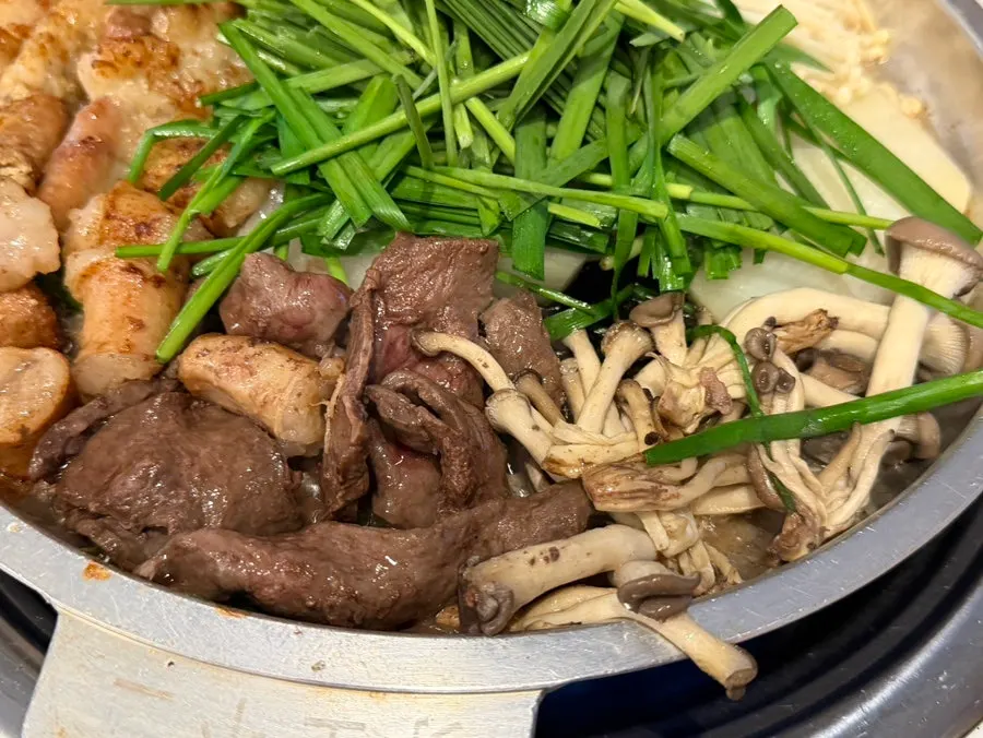 Crispy grilled daechang and makchang