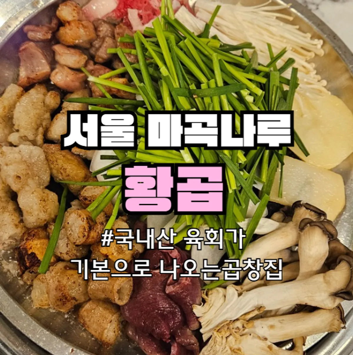 황곱 마곡나루점 곱창 구이 대표 사진
