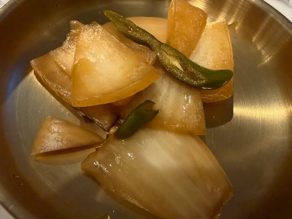 Myeongi namul served as a standard side dish