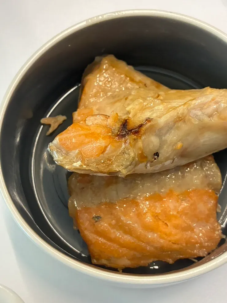 테이블 키오스크로 주문한 초밥 메뉴