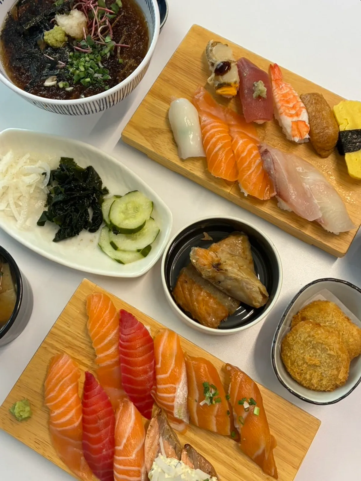 황제초밥 일산본점 초밥 한 상 마무리