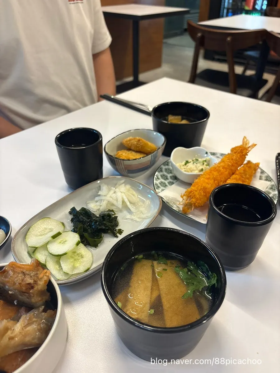 Bowl of mini udon the baby ate well