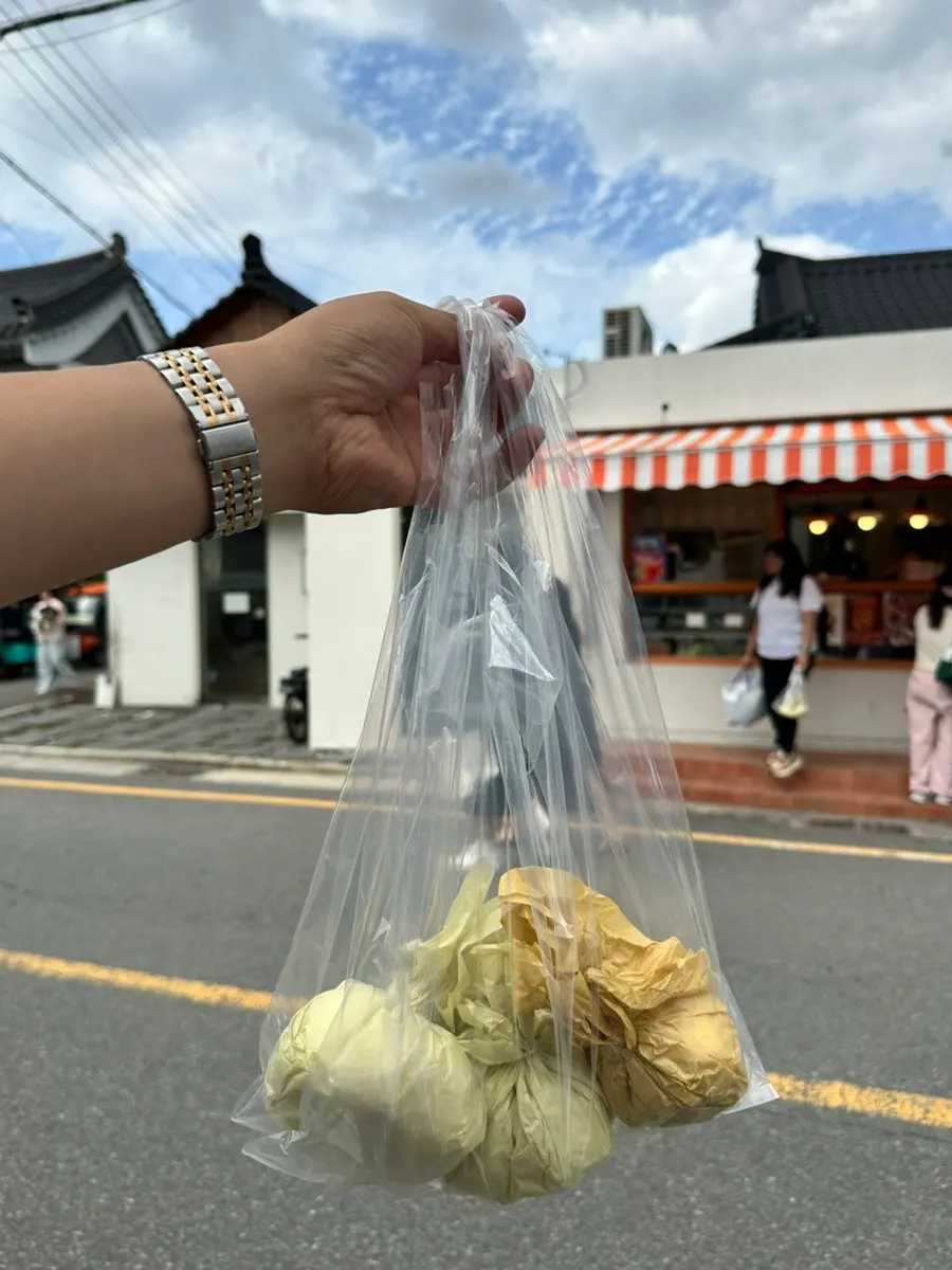 Packaged Tareudang fruit mochi