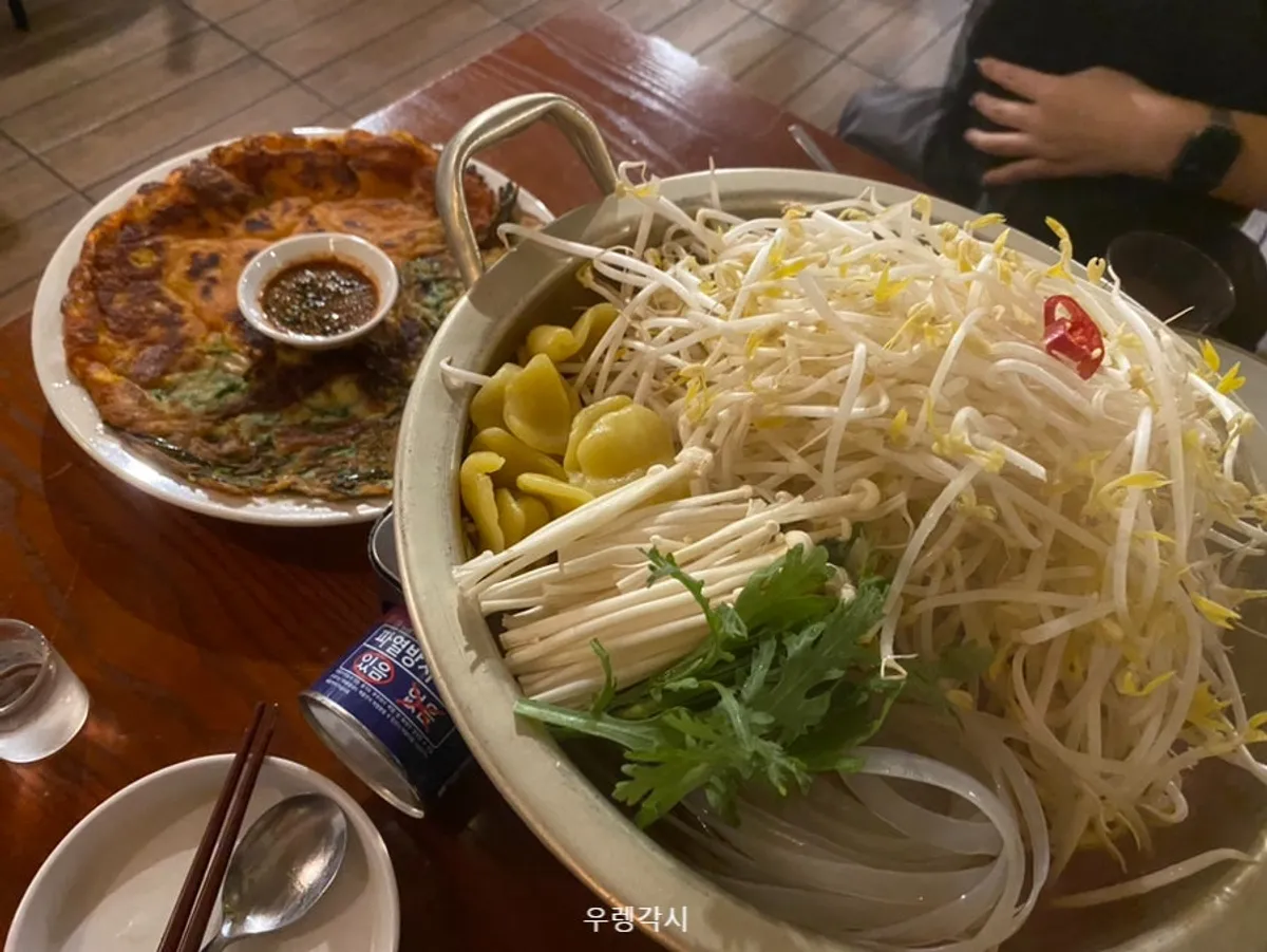 화녕 매운갈비찜세트 한 상 차림