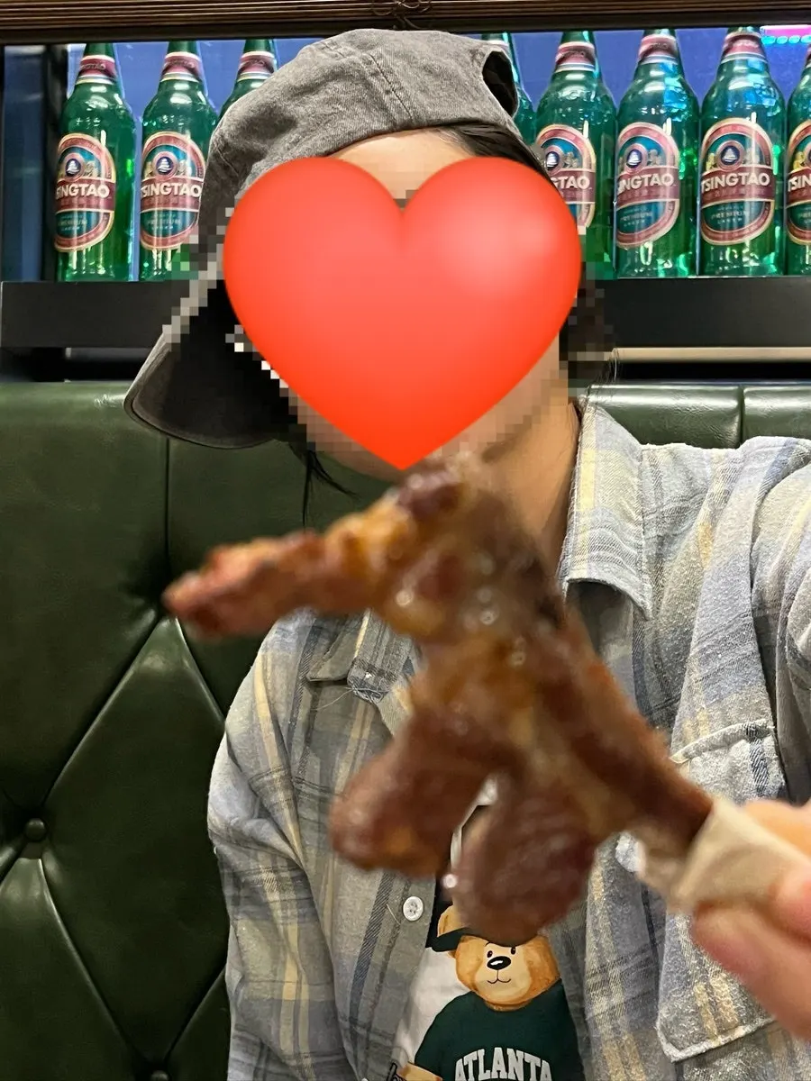 A juicy piece of shoulder rack