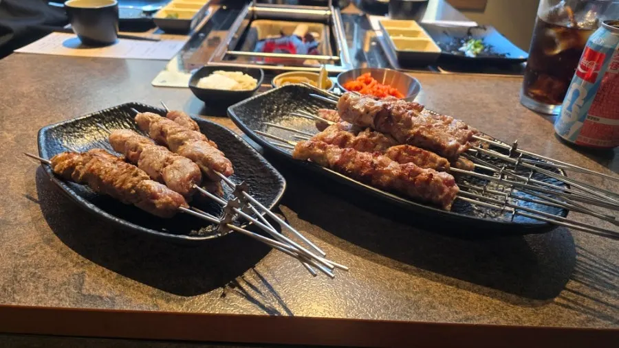 Cover image of lamb skewers at Hwarodam Yang Kkochi Magok