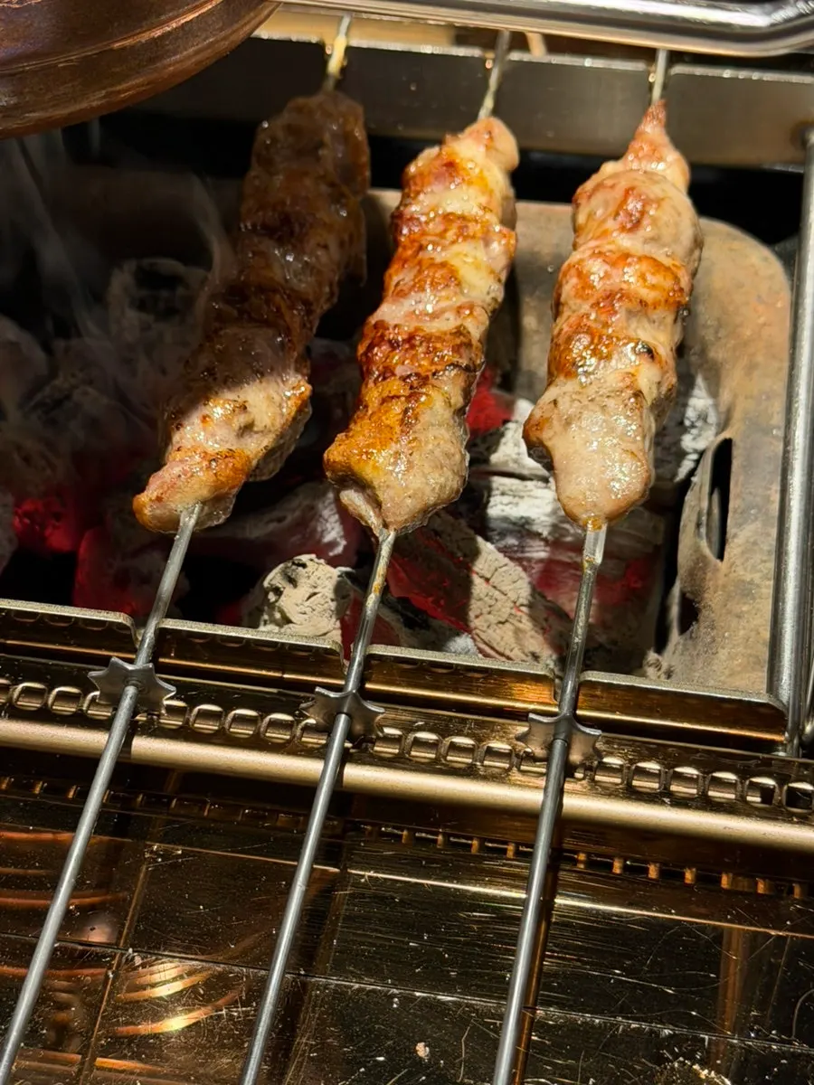 부드러운 양등심 꼬치