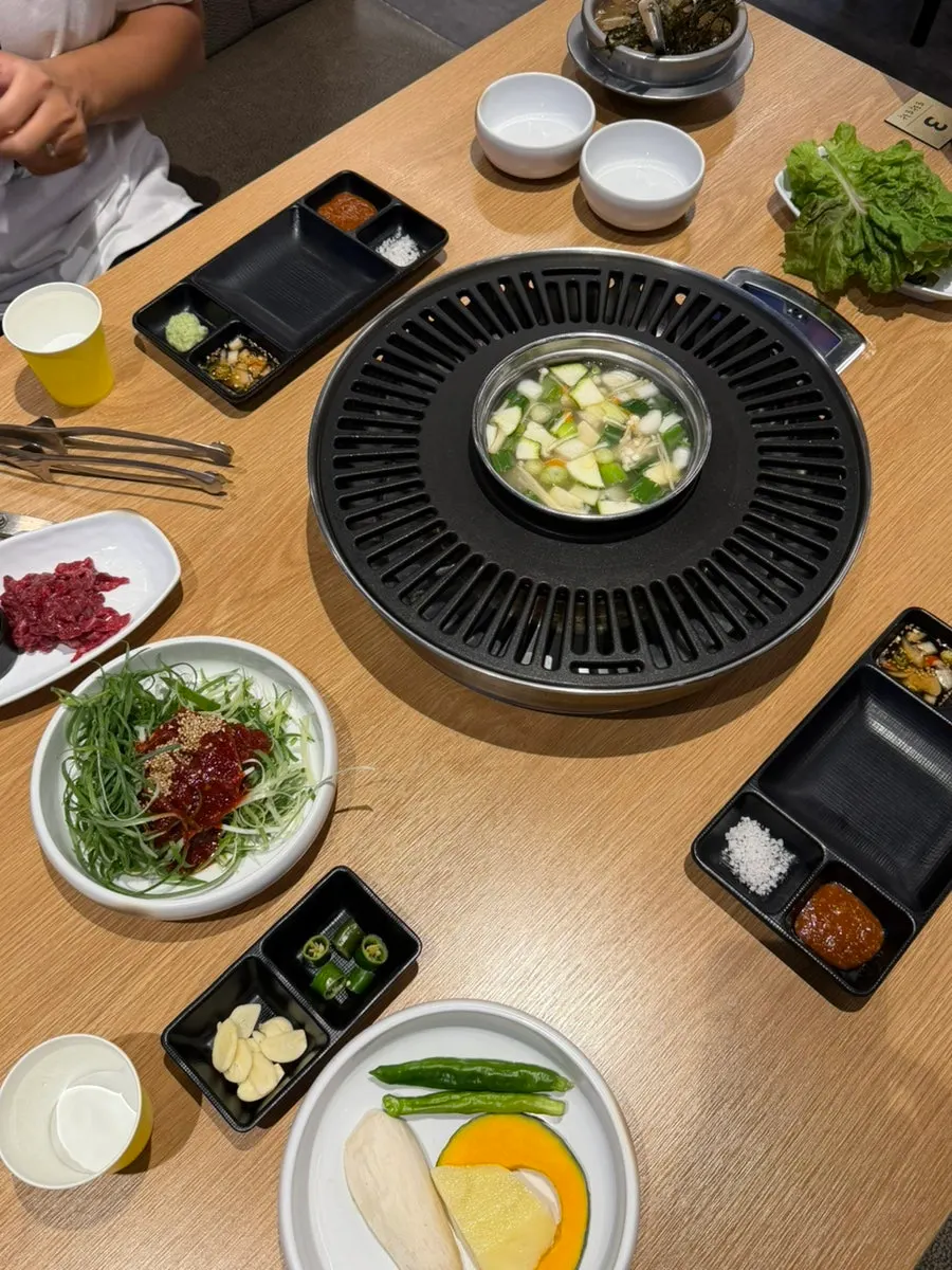 含餐桌費的基本桌上菜色