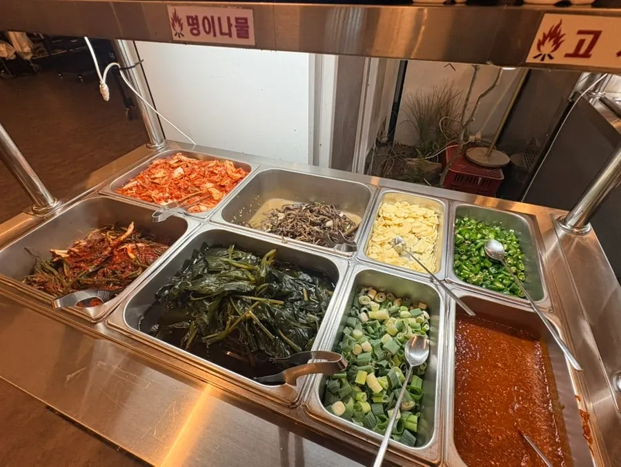 모락모락정육식당 셀프바