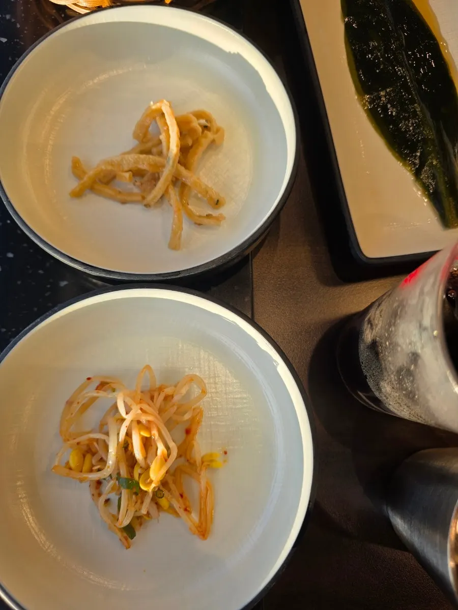 Chadol doenjang jjigae served with rice