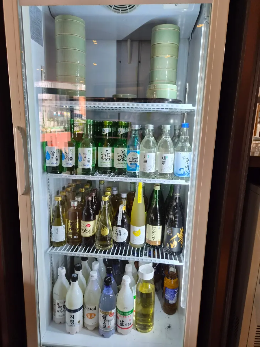 Doonjeong alcohol menu