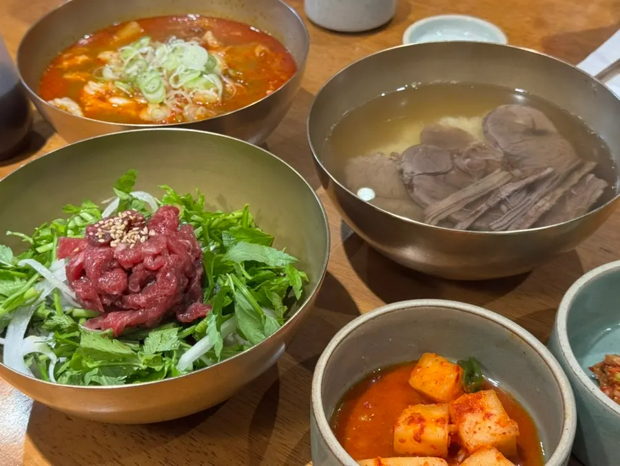 도온정 한식 식사 마무리