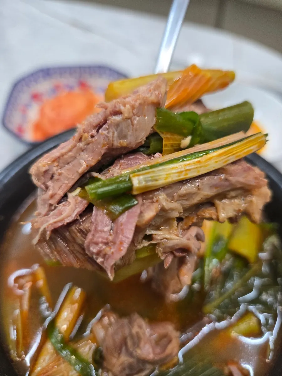 เครื่องเนื้อแพะปริมาณเยอะ