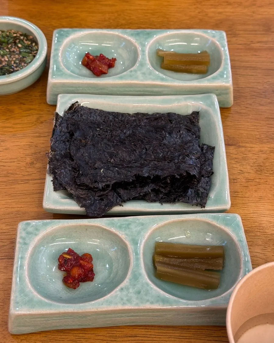 향택 맛있게 먹는법 안내문