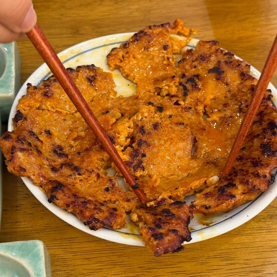 청송식 닭불고기 한 접시