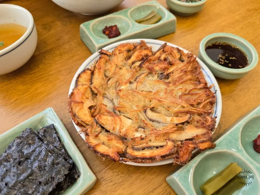 향택 천안불당점에서 먹은 한식 상차림