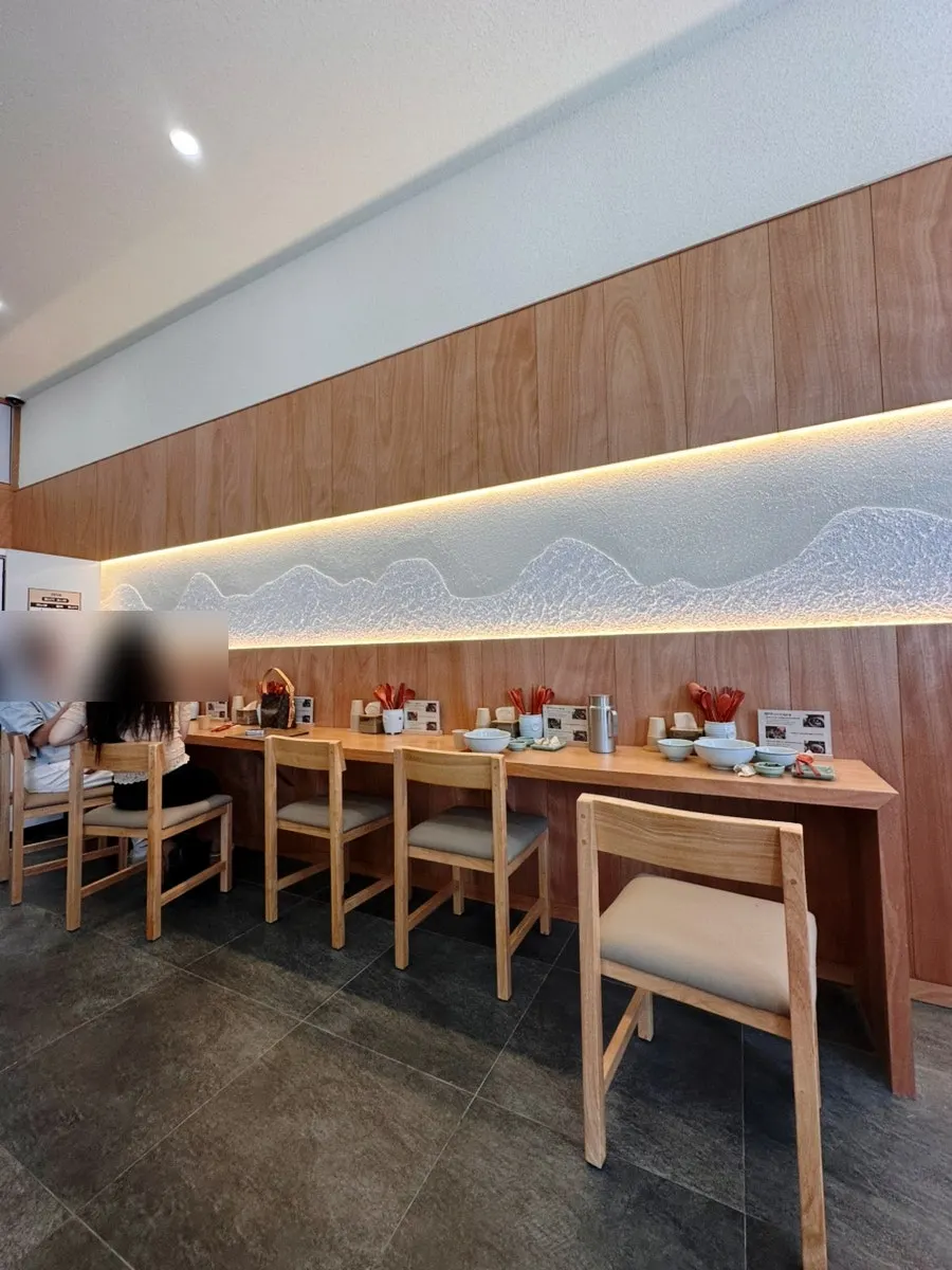 향택 천안불당점 혼밥용 바 좌석