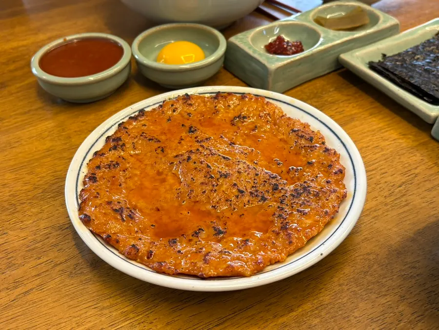 Cheongsong-style chicken bulgogi ordered as a side